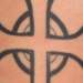tattoo galleries/ - Cross with Script tattoo